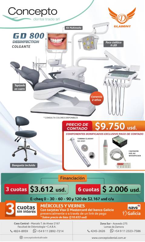 GD800 DESINFECTION - Colgante